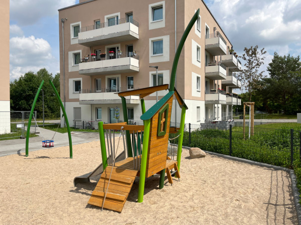 Spiel Bau Spielanlage Grasart 4593