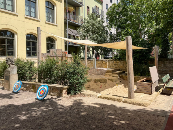 Planex Sonnensegel in Grundschule 4611