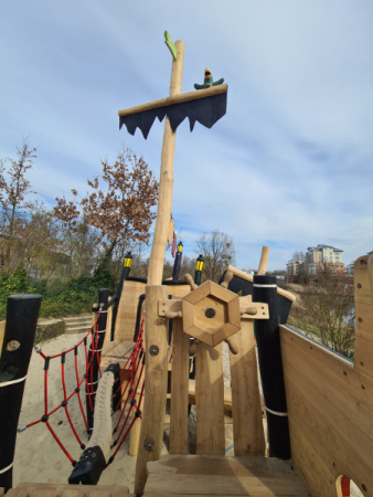 Piratenspielschiff Spielplatz Spielgerat