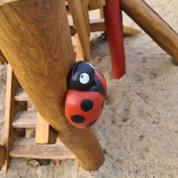 Spielart Marienkafer Robinienholz