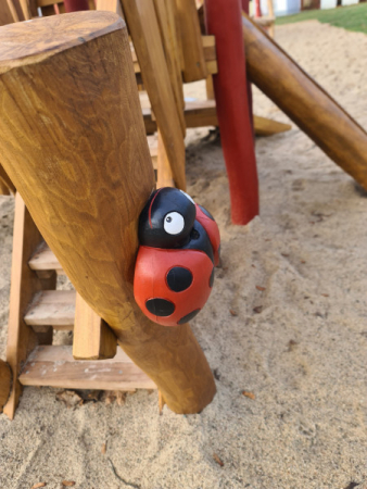 Spielart Marienkafer Robinienholz