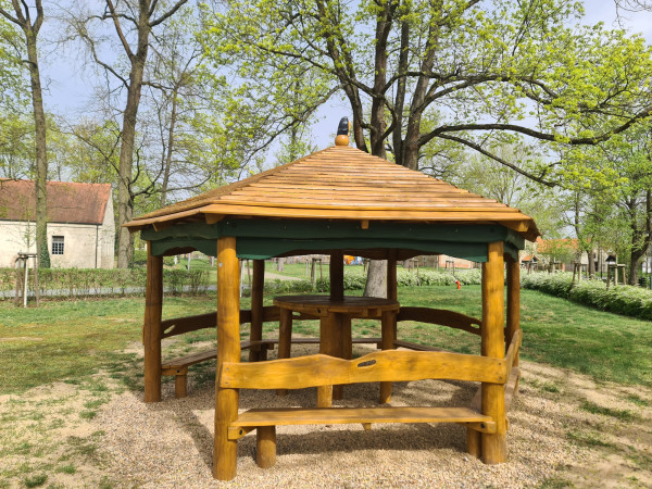 Spielart Pavillon Unterstand Holz 4852