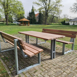 Wetz Aussenmobiliar Bank Tisch Kombination 4847