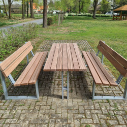 Wetz Aussenmobiliar Bank Tisch Kombination 4849