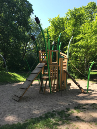 Spiel Bau Grasart Design Spielplatz Kletterturm Spielgerate 4905