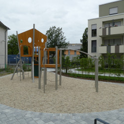 Spiel Bau Spielplatz Spielgerate Spielkombination Hangeln Klettern