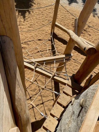 Spielart Spielschiff Kletterwand Naturstein 