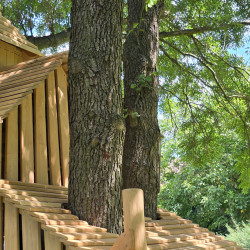 Spielart grosses Baumhaus Individuell Spielplatz  Robinienholz 5018