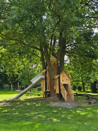 Spielart grosses Baumhaus Rutsche Individuell Spielplatz 5017