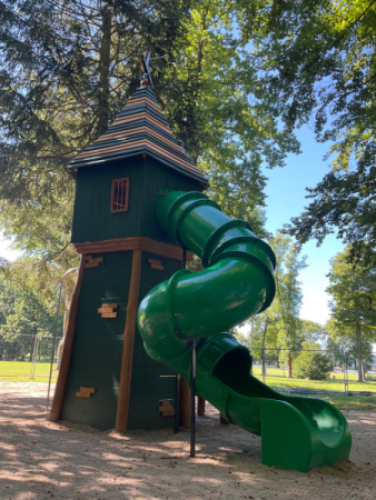 Tri Poli GFK Rohrenrutsche Wendelrutsche Kunststoffrutsche Rutsche 5035