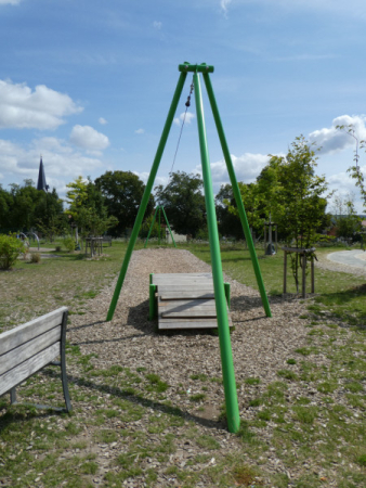 Spiel Bau Grasart Design Spielplatzdesign Seilbahn