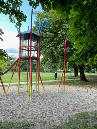 Spiel Bau Kletterturm Regenbogen 5130