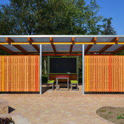 FreiraumObjekte Ney Pergola Unterstand Grunes Klassenzimmer Schulhof 5253
