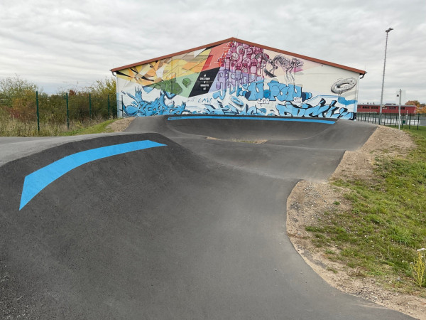 Pumptrack Grossenhain Hohe Strasse Sportpark Husarenviertel 3 5226