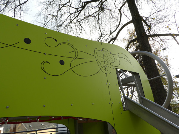 Spiel Bau Themenspielplatz Nahmaschine Spielplatzdesign Detail 5289