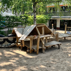 Berlin Spielplatz Kita Neubau Spielplatzgestaltung376