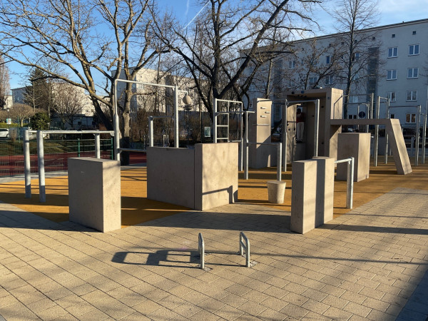 Dresden Haenel Clauss Strasse Parkoursanlage  5320