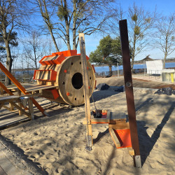 Spielplatzgestaltung Eichenkantholz Individuell Spielplatz Unikate 5335