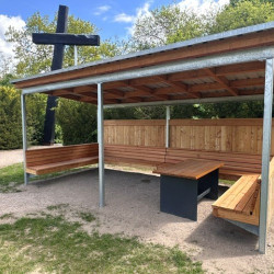 Neubrandenburg Funfeichen Gedenkstatte Friedhof   5430